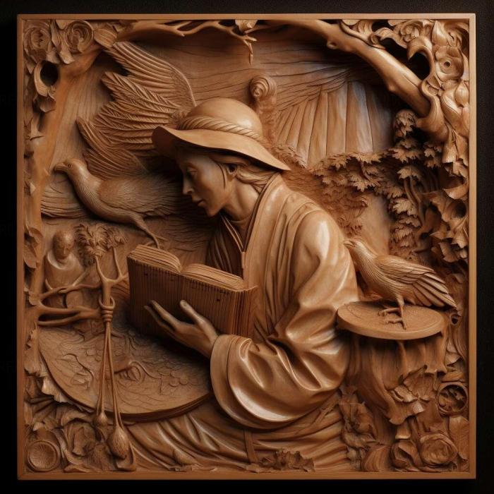 نموذج ثلاثي الأبعاد لآلة CNC 3D Art 